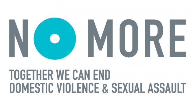 Logo No More together we can end domestic violence and sexual assault