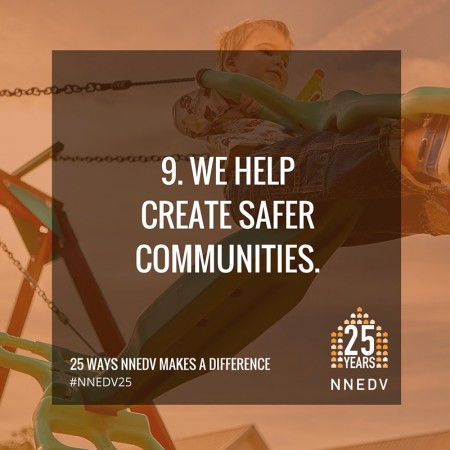 9. We help create safer communities