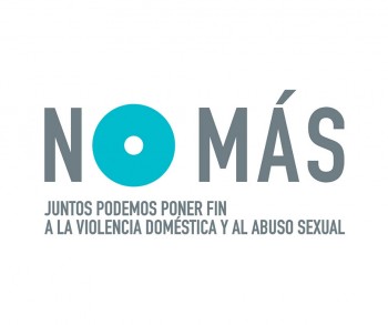 Infographic NO MAS juntos podemos poner fin a la violencia domestic y al abuso sexual