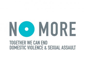 Logo for No More. Together we can end domestic violence and sexual assault