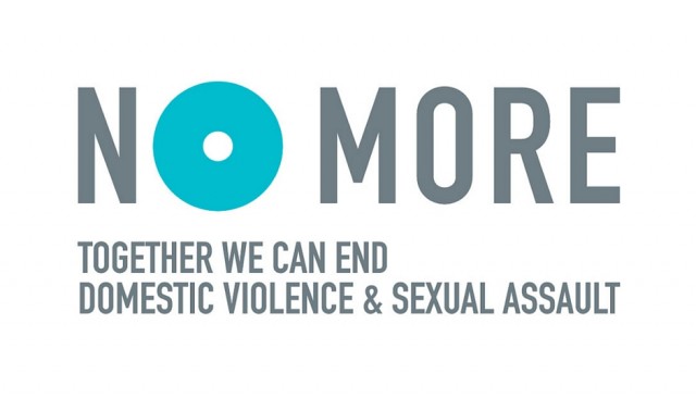 Logo for No More. Together we can end domestic violence and sexual assault