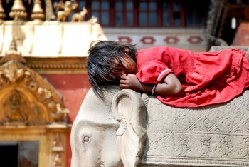 Child in Nepal