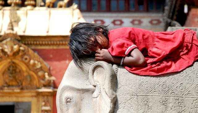 Child in Nepal