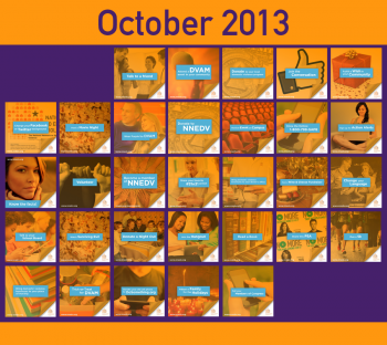 Infographic for 31in31 October 2013 31 Actions for DVAM