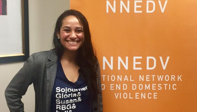 Photo of NNEDV Women's Law Program Attorney Julia Saladino