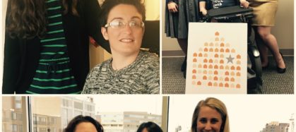 Collage of NNEDV Spring 2017 interns