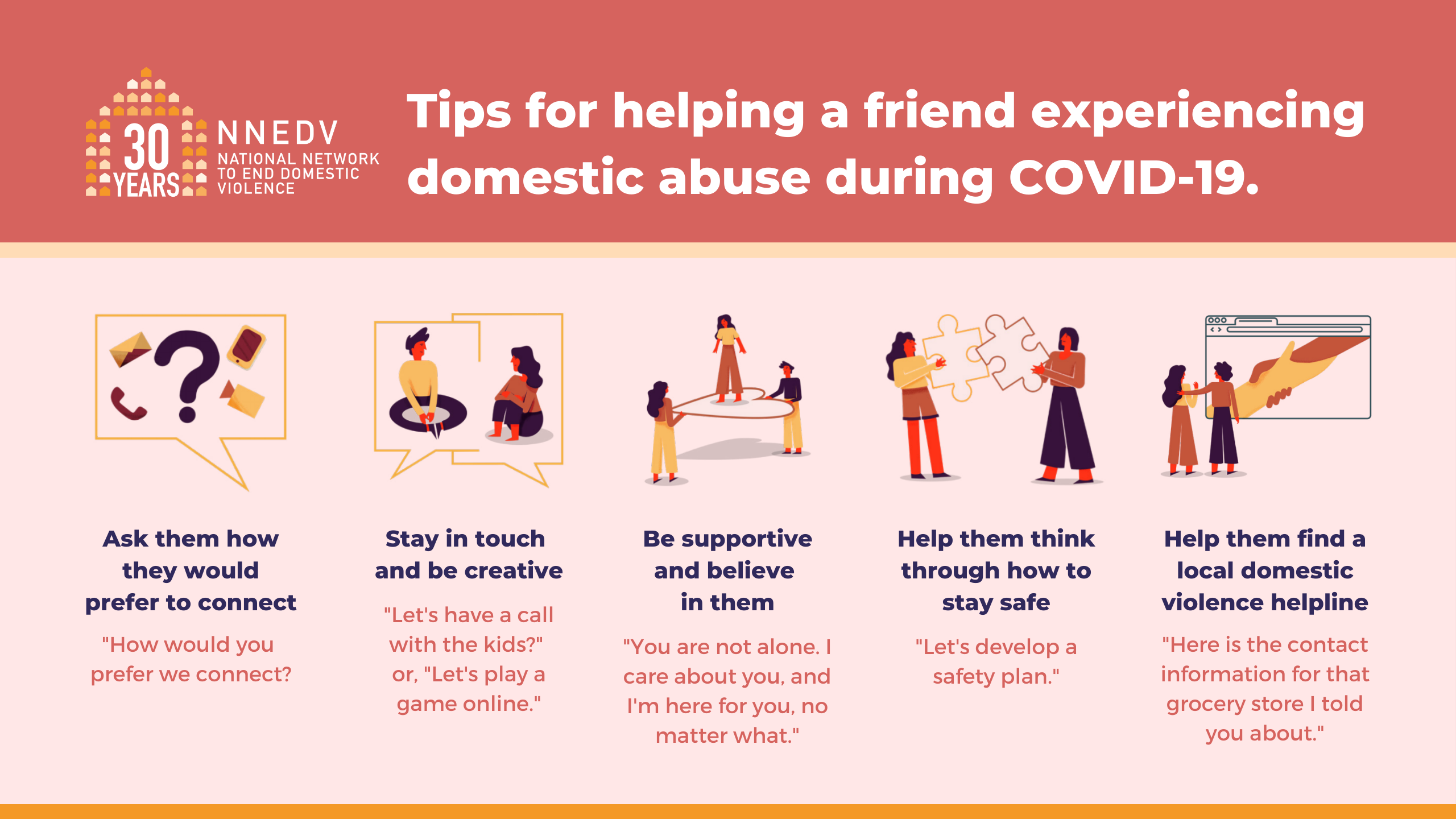 Tips for Helping a Friend Experiencing Domestic Abuse